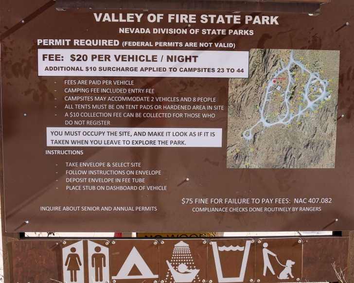 A guide to camping at Atlatl Campground in the Valley of Fire State Park - Nevada.